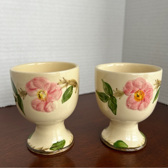 Franciscan Desert Rose Egg Cup 3 1/2 Inch Set of 2 - Picture 2 of 16